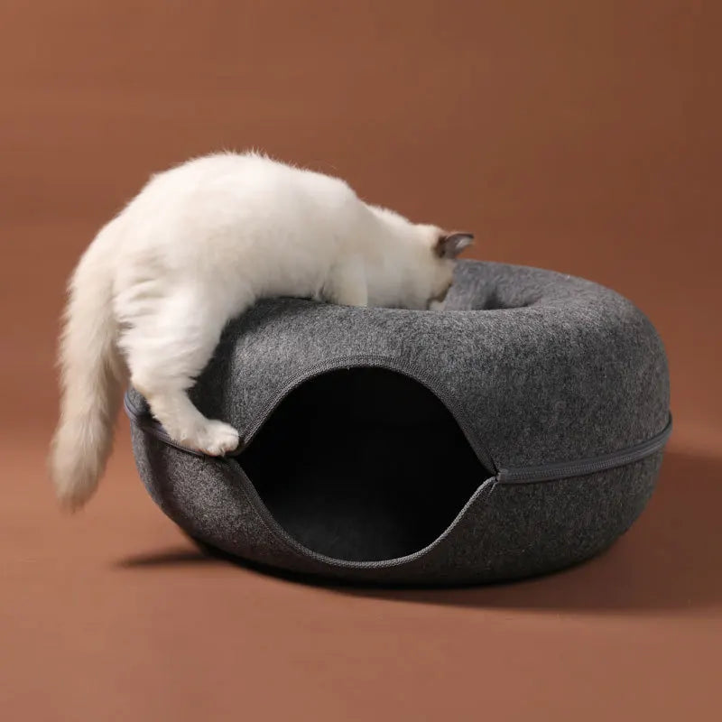 Donut Cat Bed - The Pet Supply Corner