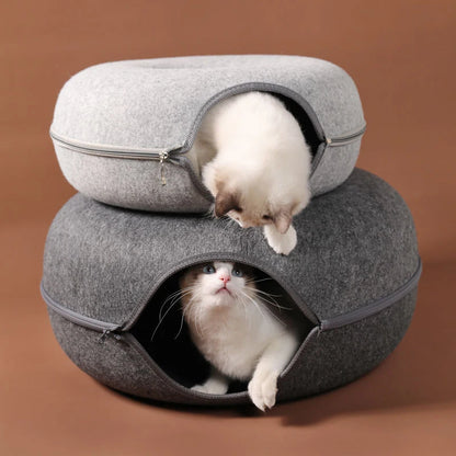 Donut Cat Bed - The Pet Supply Corner