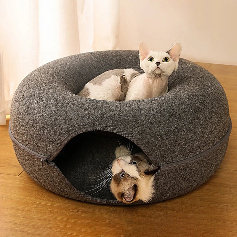 Donut Cat Bed - The Pet Supply Corner