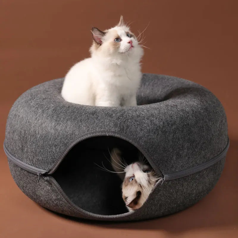 Donut Cat Bed - The Pet Supply Corner